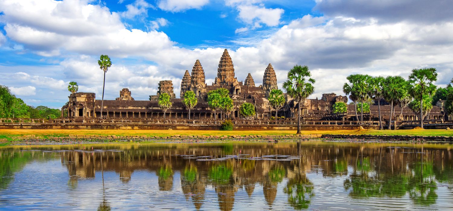 Angkor Wat Temple, Siem reap in Cambodia.