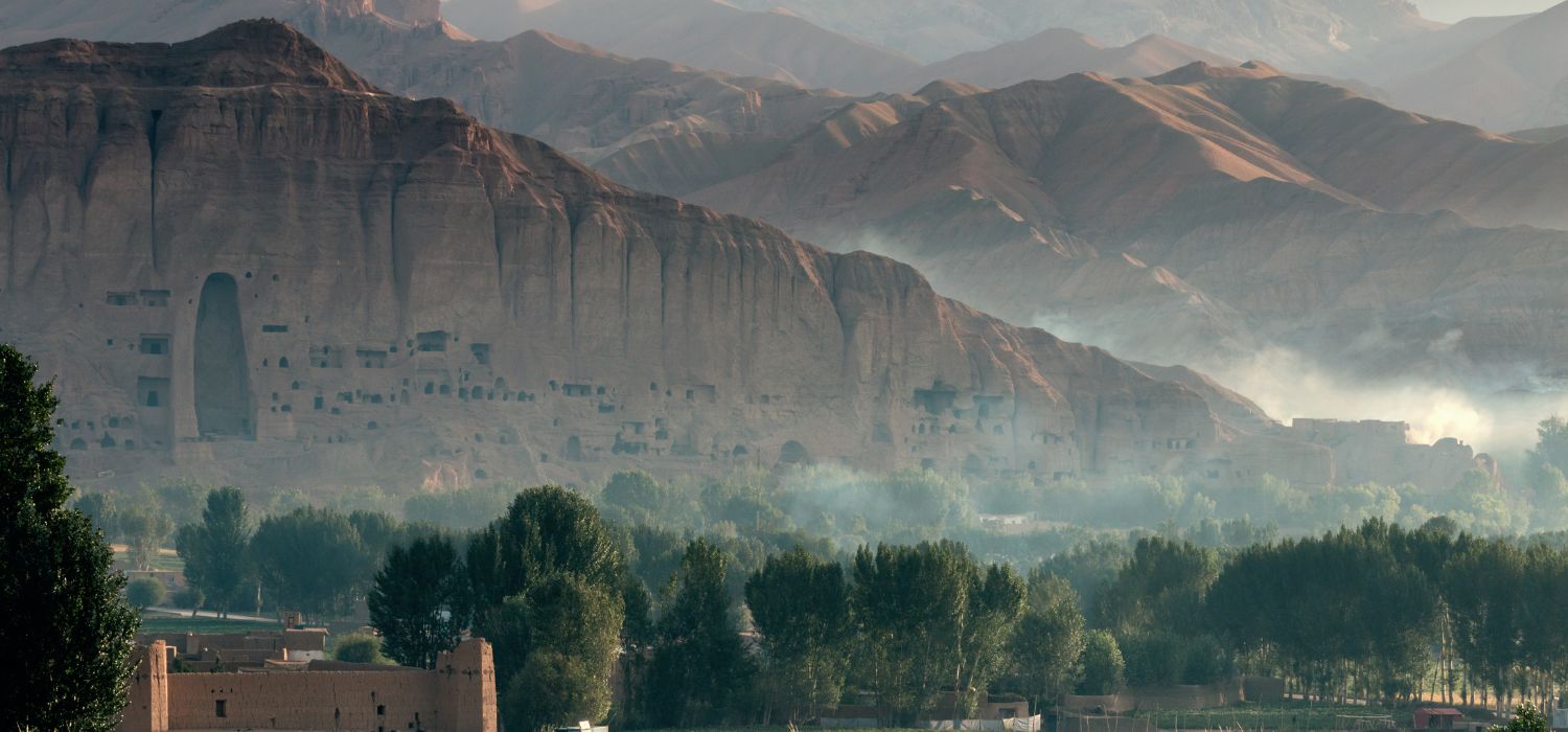 View of Bamiyan valley - Afghanistan