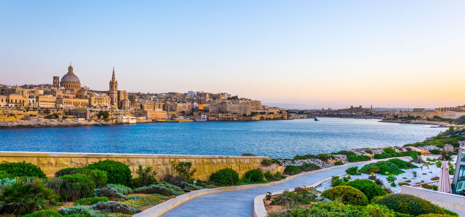 Skyline of Valleta, Malta